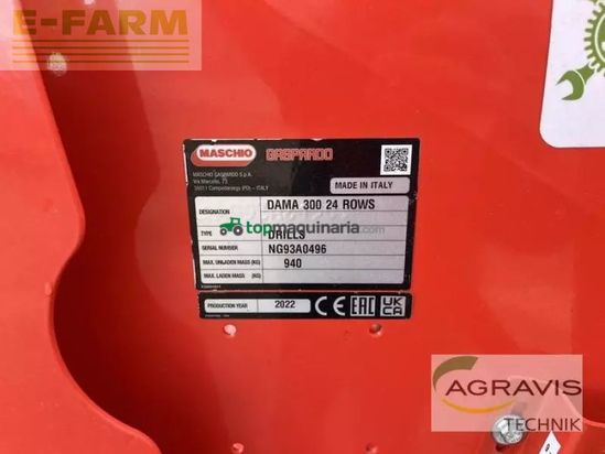 Grada rotativa - Maschio - dm 3000 combi 2