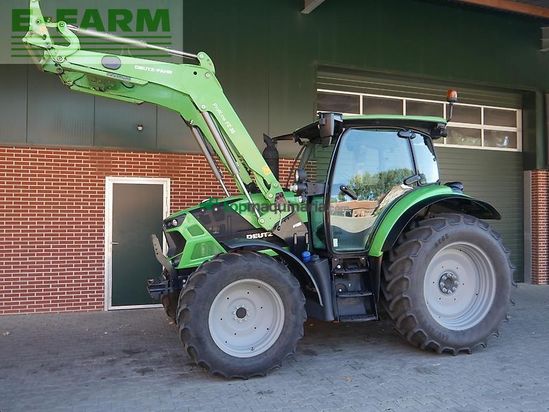 Tractor agrícola - Deutz-Fahr - agrotron 6120 ttv + stoll fz 30 lader