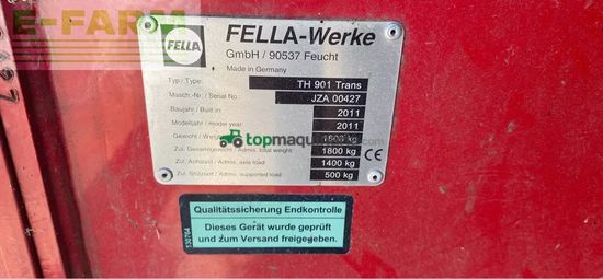 Henificador - Fella - th901 trans