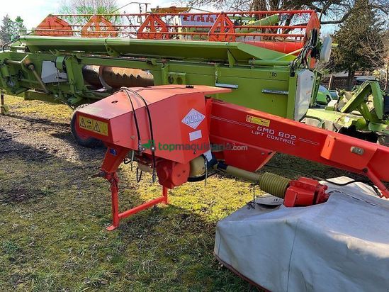 Cortacésped manual - Kuhn - gmd 802 lift control
