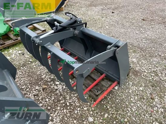 Minicargadora - kramer - dunggabel mit niederhalter 1,3