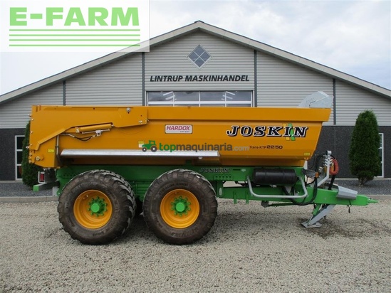 Volquet - Joskin - trans - ktp 22/50 drejbar aksel og med hardox lad.
