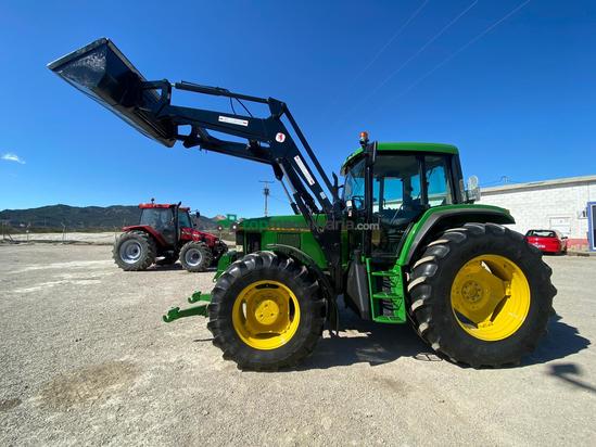 Tractor agrícola - John Deere 6900 con pala