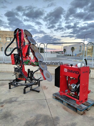 PODADORA SEMI-NUEVA DE DISCOS INDUSTRIAS DAVID MODELO V1 DE 6 DISCOS