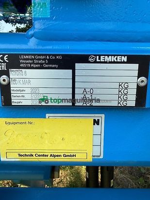 Combinado de siembra - Lemken - korund 8 600 k mar
