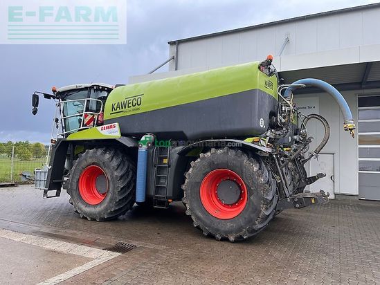 Esparcidor - Claas - xerion 4200 saddle trac - kaweco