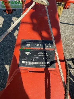 Henificador - Kuhn - gf 5001 mh digidrive