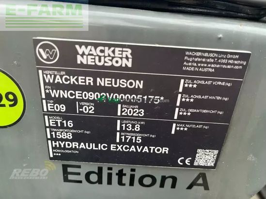 Excavadora - Wacker Neuson - et 16
