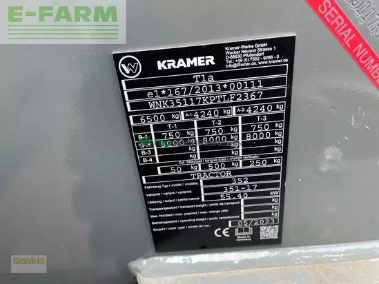 Telescopica - kramer - kl30.8t