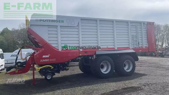 Remolqu agrícola - Pöttinger - jumbo 8450 db