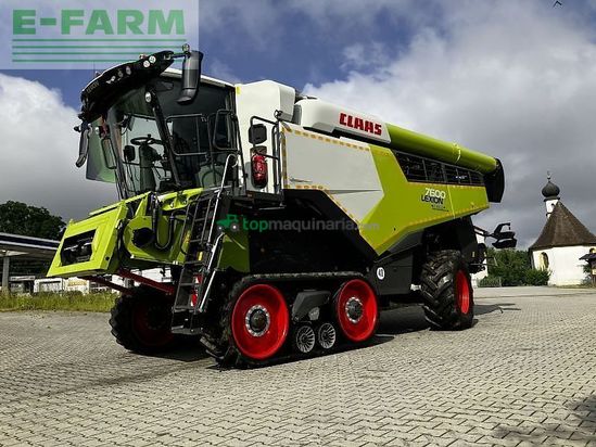 Cosechadora de Cereal - Claas - lexion 7600 terra trac