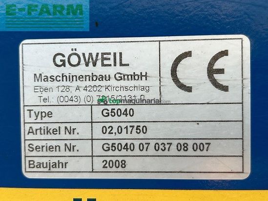 Empacadora gigant - John Deere - v461m mit göweil g5040