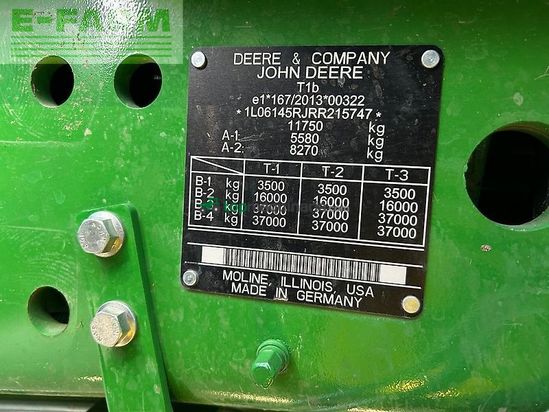 Tractor agrícola - John Deere - 6r 145 **mietrückläufer**