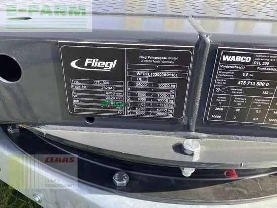 Remolqu agrícola - Fliegl - dtl 300 agrar