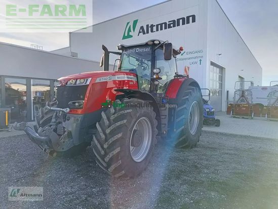 Tractor agrícola - Massey Ferguson - mf 8740 s exclusive (stage v)