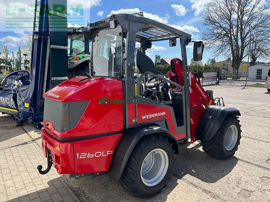 Minicargadora - Weidemann - 1260 lp mit hohe hubhoehe