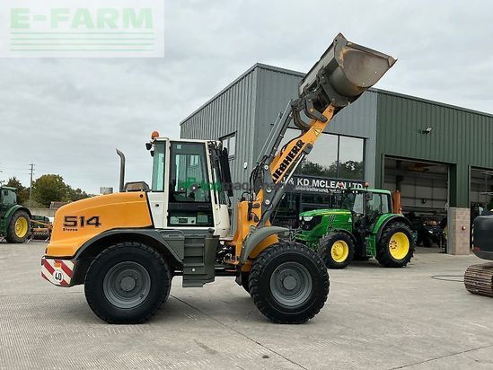 Minicargadora - Liebherr - 514 stereo wheeled loading shovel (st23960)