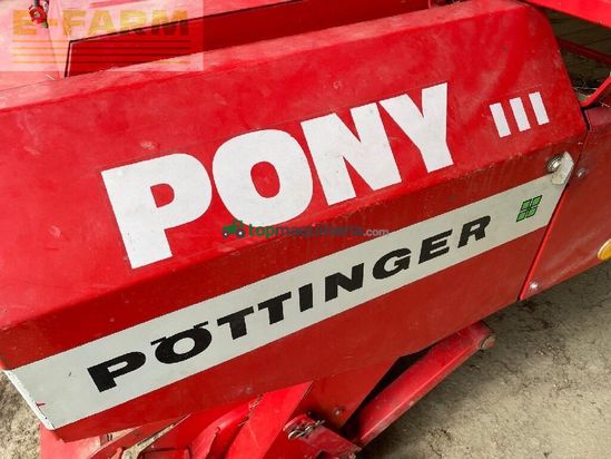 Cinta transportadora de forraje - Pöttinger - pony iii