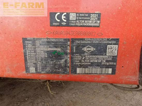 Esparcidor - Kuhn - altor 5070