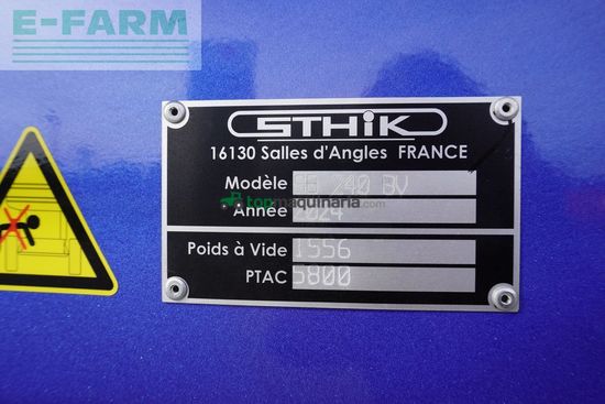 Remolqu agrícola -  - sthik lesewagen sb 240 bv