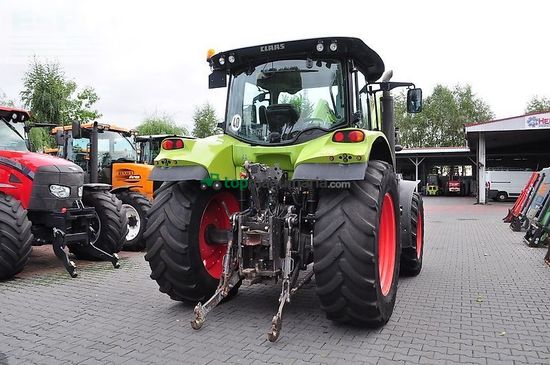 Tractor agrícola - Claas - arion 530 cis + claas fl120 CIS
