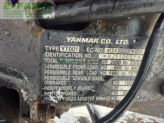 Tractor agrícola - Yanmar - ef-235