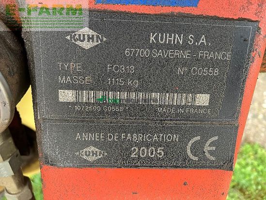 Cortacésped manual - Kuhn - fc 313