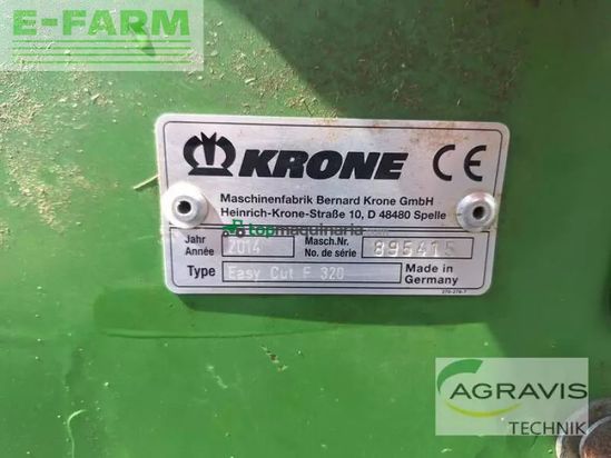 Cortacésped manual - Krone - easycut f 320 cr