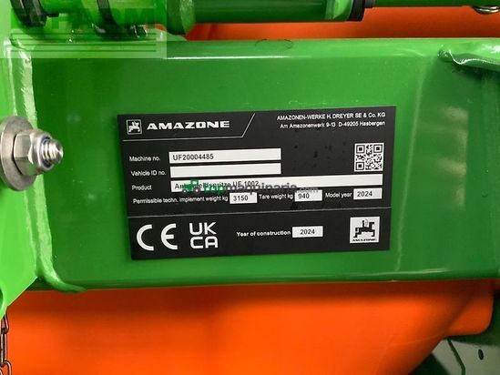 Atomizador - Amazone - uf 1002 anbaufeldspritze