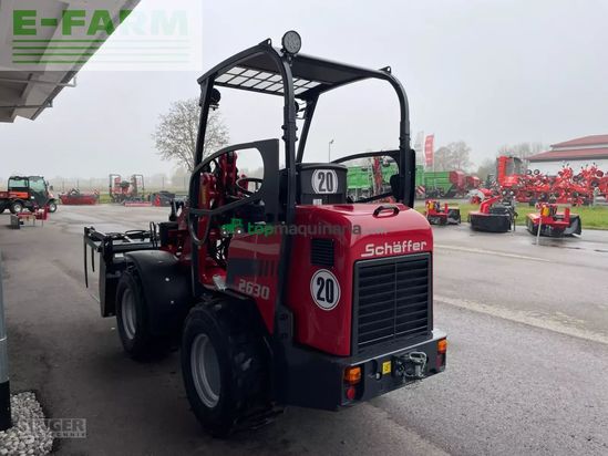 Minicargadora - Schaffer - 2630 - hubhöhe 311cm, stvzo, kardanwelle