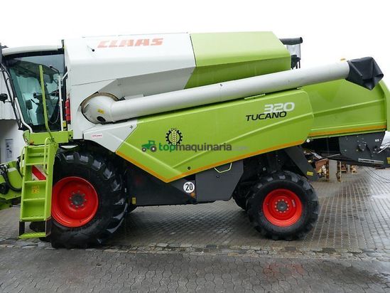 Cosechadora de Cereal - Claas - tucano 320 4-trac - inkl. sw v540