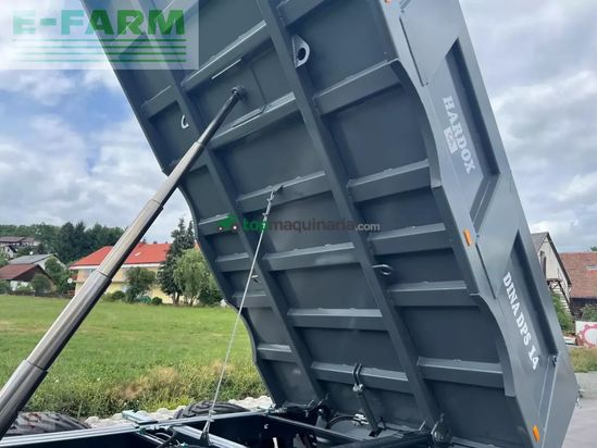 Volquet -  - dps-14 bauschuttmulde muldenkipper schotterklappe