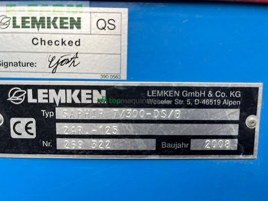 Sembradora - Lemken - zirkon 10 + saphir 7/300