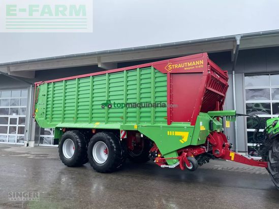 Remolqu agrícola - Strautmann - magnon cfs 11-470 kurzschnittladewagen