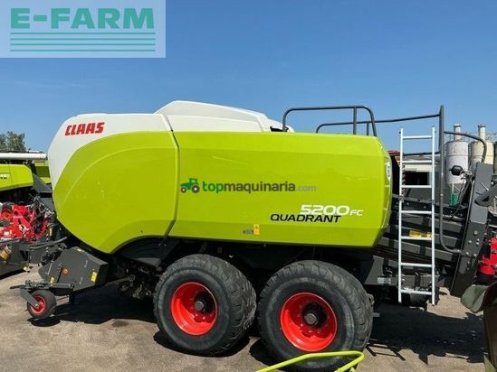 Empacadora gigant - Claas - quadrant 5200 fc tandem