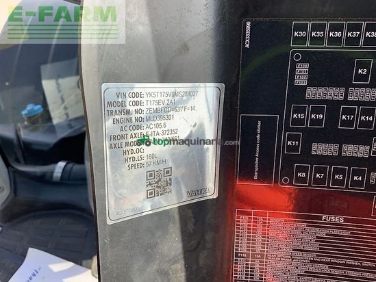 Tractor agrícola - Valtra - t175 versu tractor (st26261)