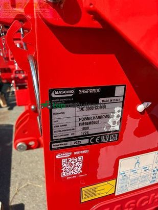 Grada rotativa - Maschio - dc 3000 combi