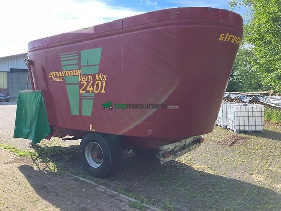 Remolqu esparcidor - Strautmann - verti mix 2401 double