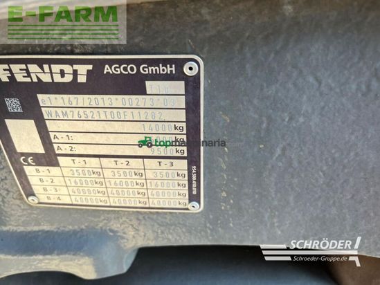 Tractor agrícola - Fendt - 724 vario gen6 profi plus