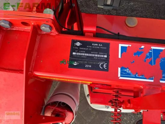 Cortacésped manual - Kuhn - gmd 802f-ff