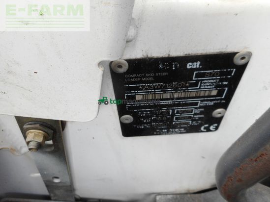 Minicargadora - Bobcat - s70 ( 1.270kg ) mit greiferschaufel