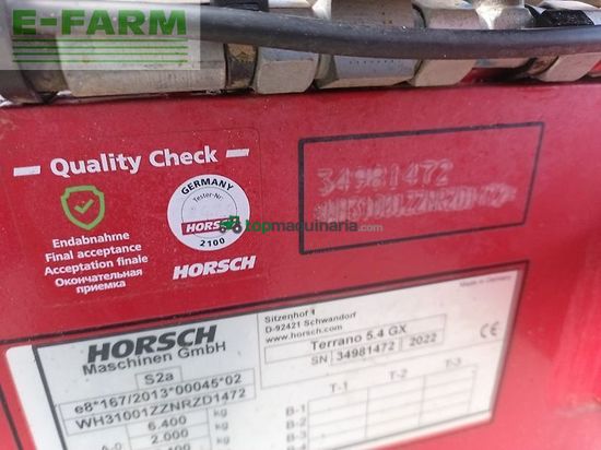 Cultivador - Horsch - terrano 5.4 gx