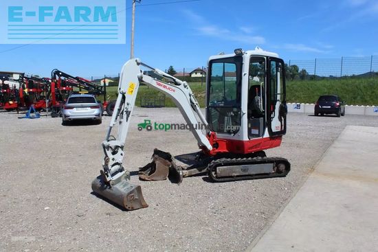 Excavadora - Takeuchi - minibagger tb 216 mit powertilt