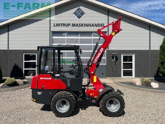 Minicargadora - Thaler - 2438s dpf med kabine, brede hjul og euro-skifte