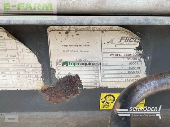 Equipamiento / accesorio - Fliegl - sds 350 | 29.000 liter