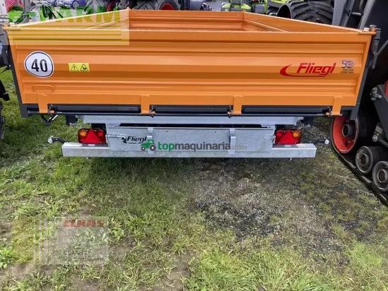 Volquet - Fliegl - tsk 130 tieflade-ausführung