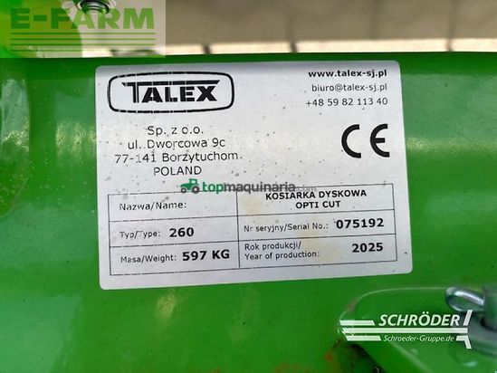 Cortacésped manual -  - talex opticut 260
