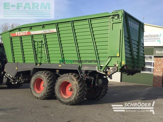 Cinta transportadora de forraje - Fendt - tigo 75 xr