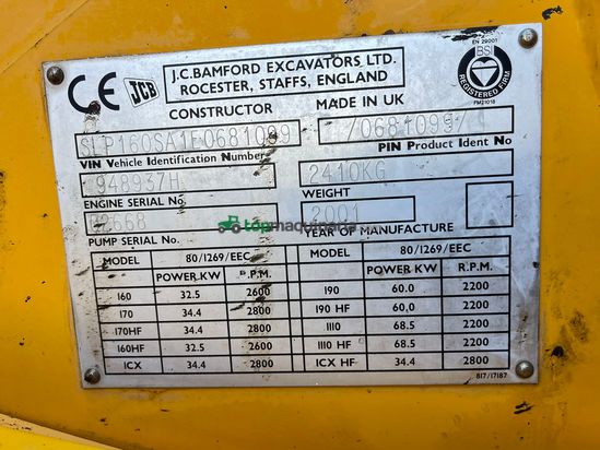 Mini Cargadora Jcb Robot SS160