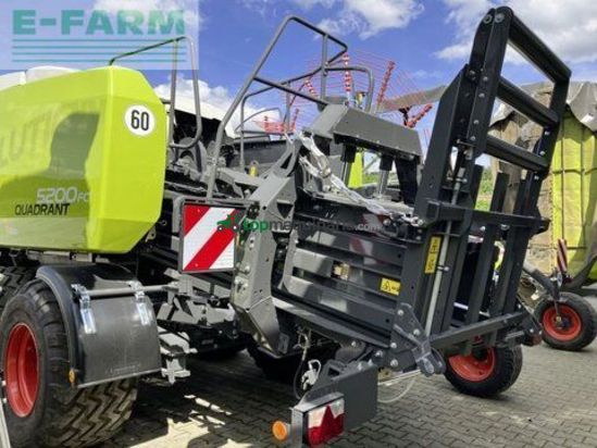 Empacadora gigant - Claas - quadrant 5200 fc evolution